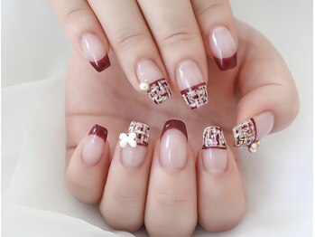 サロン ド リリー(salon de Lily)/《パラジェル》ツイードネイル