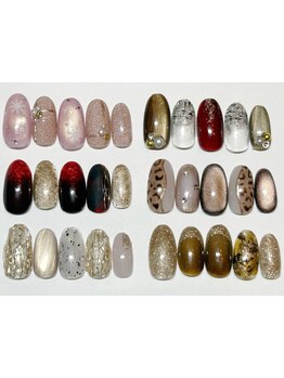 手描きアートが得意なサロン