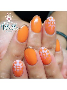 エアブラシ幾何学模様