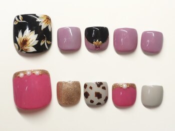 アンドシュシュネイル(&CHOU CHOU nail)/フット定額