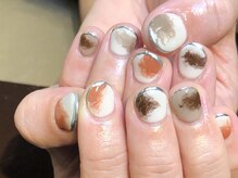 レミア 関内(REMIA)/12月　ニュアンスショートネイル