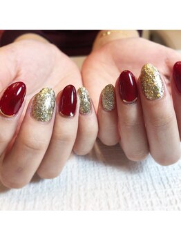 シャルリエール(Chaxrier)/ワンカラー+ラメ