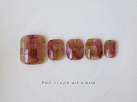 【フット】定額アートコース♪