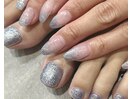 フットネイル/シルバーネイル