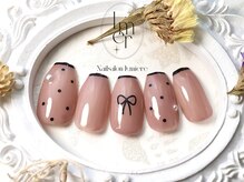 リュミエール(Lumiere)/ドットリボンネイル