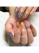 ミスリ(msRe.)/シースルードットネイル