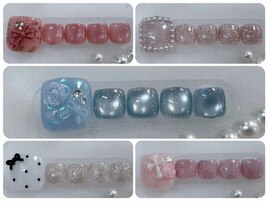 フットネイル　定額デザイン