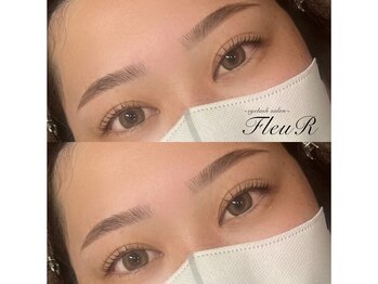 フルール(FleuR)/眉毛ワックス＋まつ毛パーマ