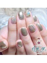 ネイルサロン 阡夜一夜/持ち込みニュアンスデザイン