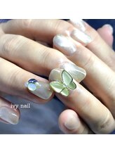 アイビーネイル(ivy-nail)/バタフライネイル♪