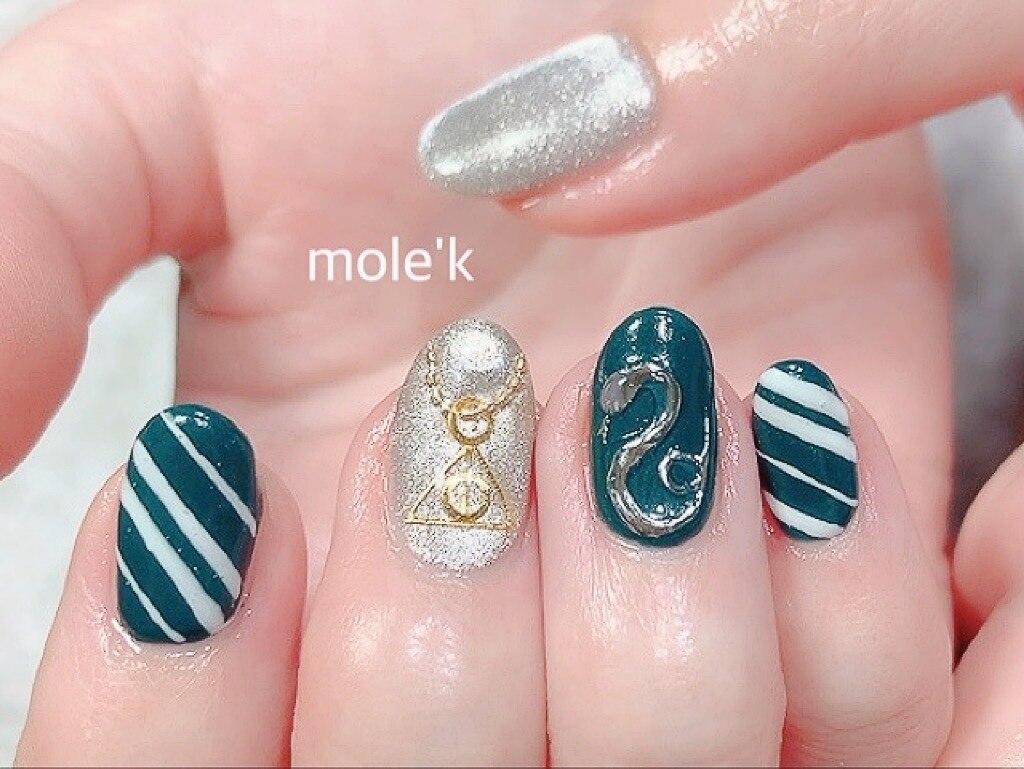 ハリーポッターネイル☆：PG007843121｜モレック(mole'k)のフォト