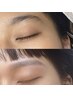 【全員】アイブロウワックス(メイク込み) ￥4,950