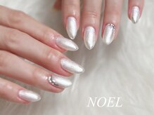 ノエル ネイル(NOEL)/ブライダルにも◎ホワイトカラー