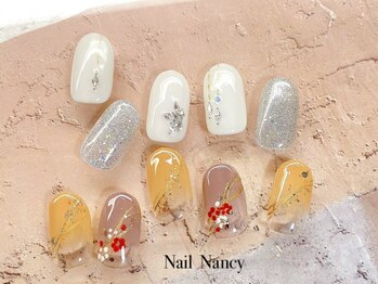 ネイルナンシー(Nail Nancy)の写真/初回オフ無料[HAND選べる定額S¥7700M¥8800L¥9900]オフィスでも馴染むシンプルデザインも繊細に仕上げます♪