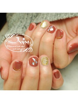 ジュジュ(Juju)/成人式ネイル　ニュアンスネイル