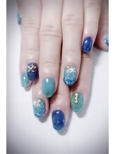 ネイルステーション ブルー(Nail Station BLUE)/定額ネイル