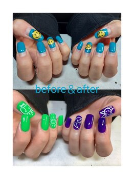 アンアント(An-ant)/落書きネイル