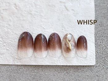 ウィスプ(WHISP)/透明感ボルドーグラデーション