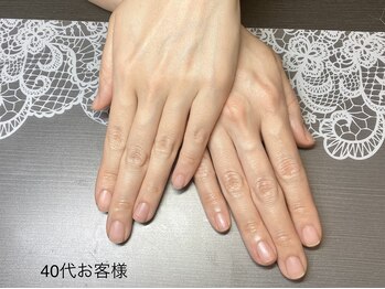 桃の木 吉祥寺店/お客様の綺麗な手
