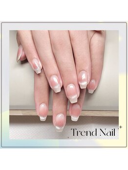 トレンドネイルスタジオ(Trend Nail Studio)/看板デザイン：上手に光らせる！