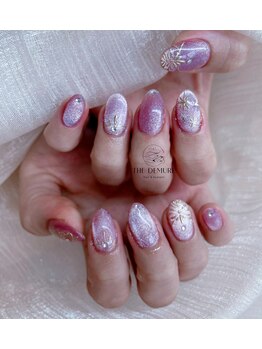 ザ デミュア 銀座店/ミラーマグネットネイル