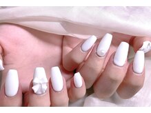 エムズ ネイルサロン(M2)/純白ガーリー