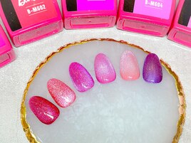 Barbieマグネットネイル