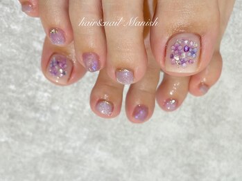 マニッシュ(Manish)/紫陽花ネイル/マグネット