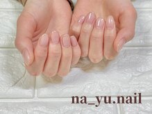 ナユネイル(na_yu.nail)/自爪風クリアネイル 215