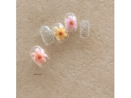 アシンメトリーニュアンスネイル