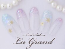 ルグラン(LU GRAND)/雪の結晶×ラメ