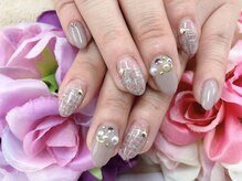 ディーネイル 天王寺(D-nail)/【小山】上品大人ツイード