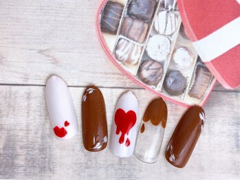 ネイルサロン&スクール ジーナ(GINA)/バレンタインネイル