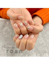 ロアンネイル(roan nail)/ガラスフレンチ