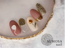 ミモザネイル(MIMOSA Nail)/チューリップ×ミラー