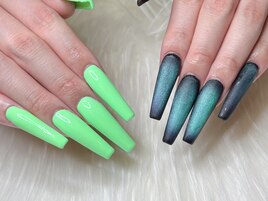 ★ネオングリーン×マグネット★