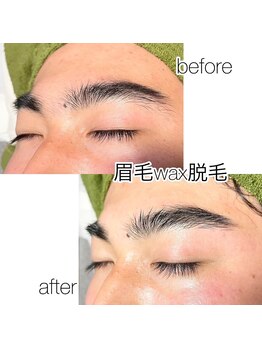 ビューティーデコルルカ(beauty deco ruruka)/アイブロウwaxで顔印象up◎