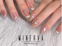 ミネルバネイル(MINERVA nail)/春ツイード×上品マグネット♪