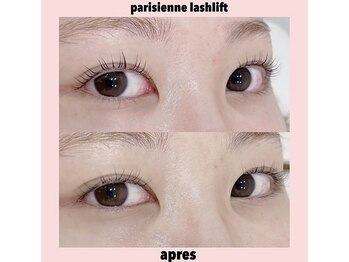 アプレ ネイルアンドアイラッシュ はなみずき店(apres)/パリジェンヌラッシュリフト