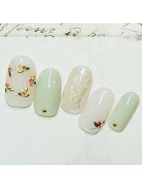 プリティワイヤーリースネイル