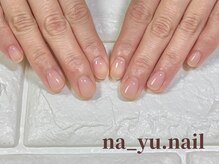 ナユネイル(na_yu.nail)/自爪風クリアネイル 216