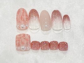 ハンドフットおそろデザイン