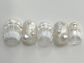 ホワイトシェル夏¥7500