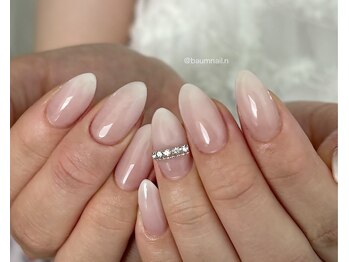 バームネイル(Baum nail)の写真/キラリと輝く品のある指先へ◎