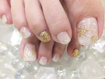 エスパルティール(Spartir)/◇雪の結晶ネイル◇