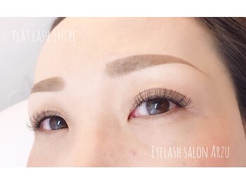 アイラッシュサロン アルズ(Arzu)/フラットラッシュ140本