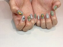 プリズム(PRISM)/秋ジェルネイルくすみカラー