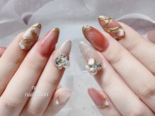 エヌエープラスネイル 葛西本店(Na+nail)/スカルプ長さだしアート