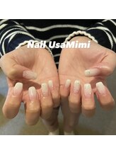 ネイル ウサミミ(Nail UsaMimi)/ラメグラデーション