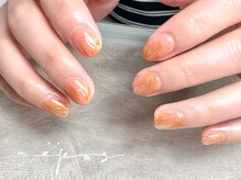 ルポネイル 高円寺(repos nail)/ニュアンス オーロラネイル